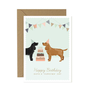 Cocker Spaniel Happy Birthday Card