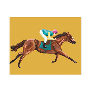 Racehorse Print
