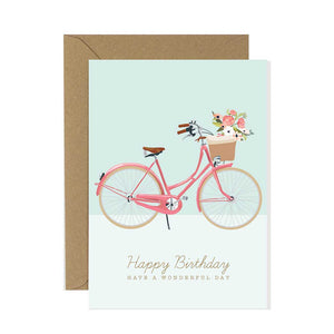 Bicycle Birthday Card