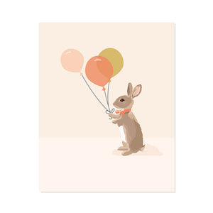 Rabbit Childrens Art Print