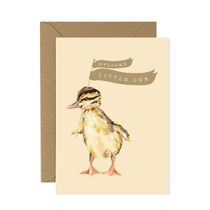 Duckling New Baby Card