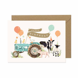 Farmyard Fiesta Happy Birthday Card