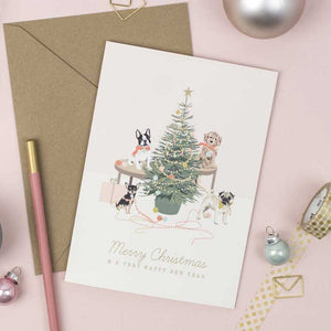 Festive Dogs Christmas Cards