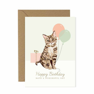 Kitten Birthday Card