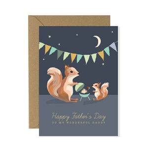 Father's Day Squirrel Card