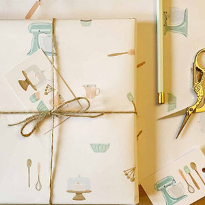 Star Baker Wrapping Paper
