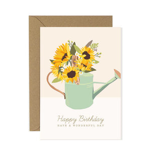 Sunflowers Birthday Card