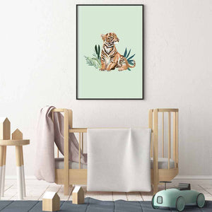 Tiger Illustrated Print