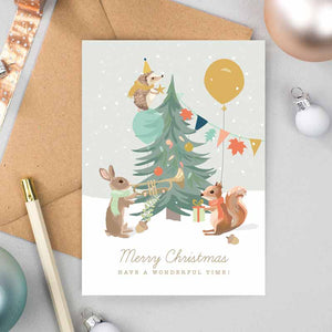 Woodland Parade Christmas Cards